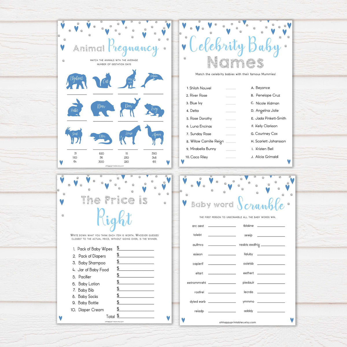 Mommy To BEE Printable Baby 7 Games Bundle - Baby Games – OhHappyPrintables